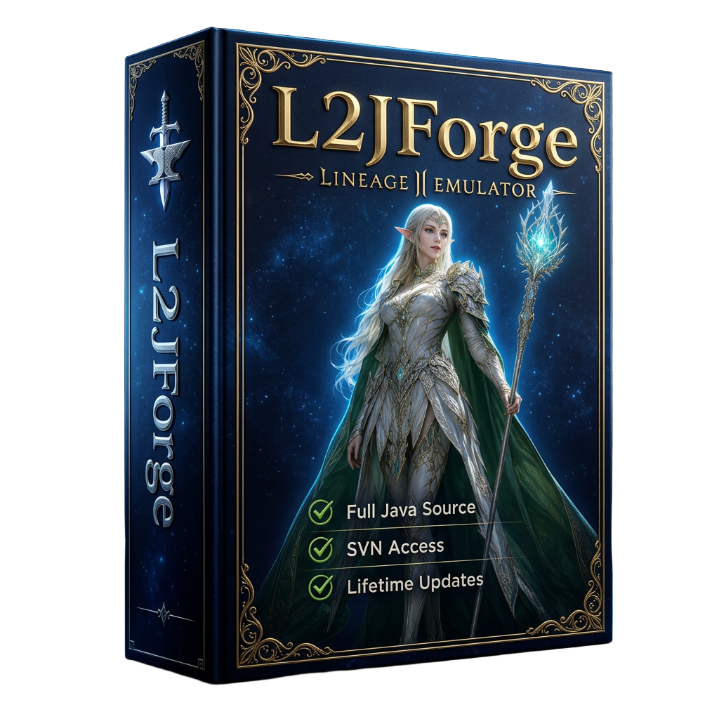 L2JForge Lineage 2 Emulator Software Package